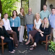 Group portrait of an environmental building association