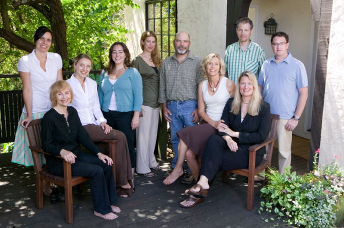 Group portrait of an environmental building association